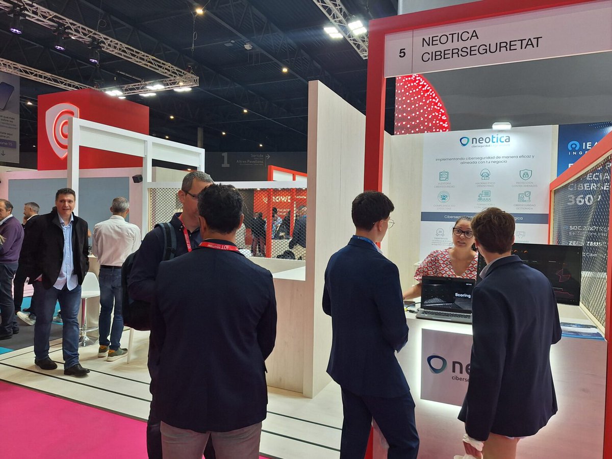 neoticasolution's tweet image. 🔐Te invitamos al #Barcelona Cybersecurity Congress 13, 14 y 15 de Mayo

Tenemos 3 pases disponibles &quot;Full Congress Pass&quot;
lnkd.in/dMA5vX2c

#BCC2025 #BarcelonaCybersecurityCongress #pymes #pime