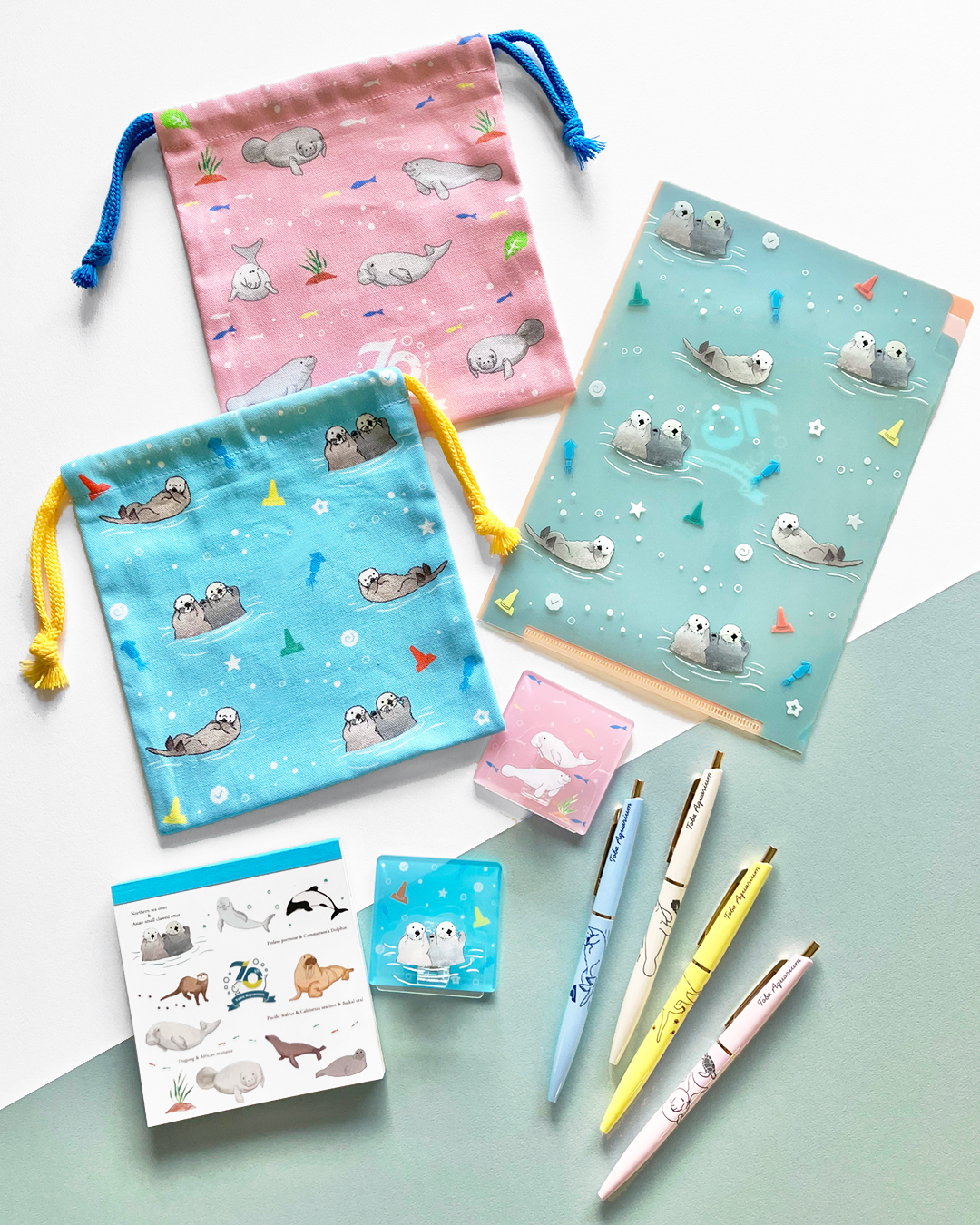 鳥羽水族館 70周年グッズ ラッコセット 鳥羽水族館 70周年グッズセット