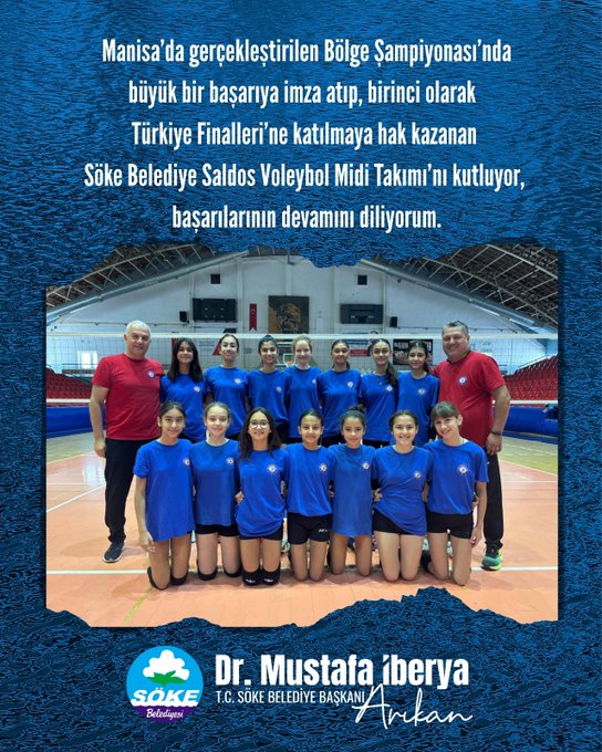 Söke Belediyesi Voleybol Takımı Türkiye Finalleri’nde