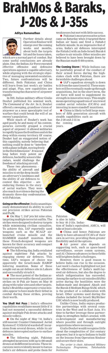 Nitin Pai (@acorn) on Twitter photo My colleague <a href="/adityascripts/">Aditya Ramanathan</a> has the most well-grounded analysis of IAF's performance in Operation Sindoor. My colleague <a href="/adityascripts/">Aditya Ramanathan</a> has the most well-grounded analysis of IAF's performance in Operation Sindoor.
