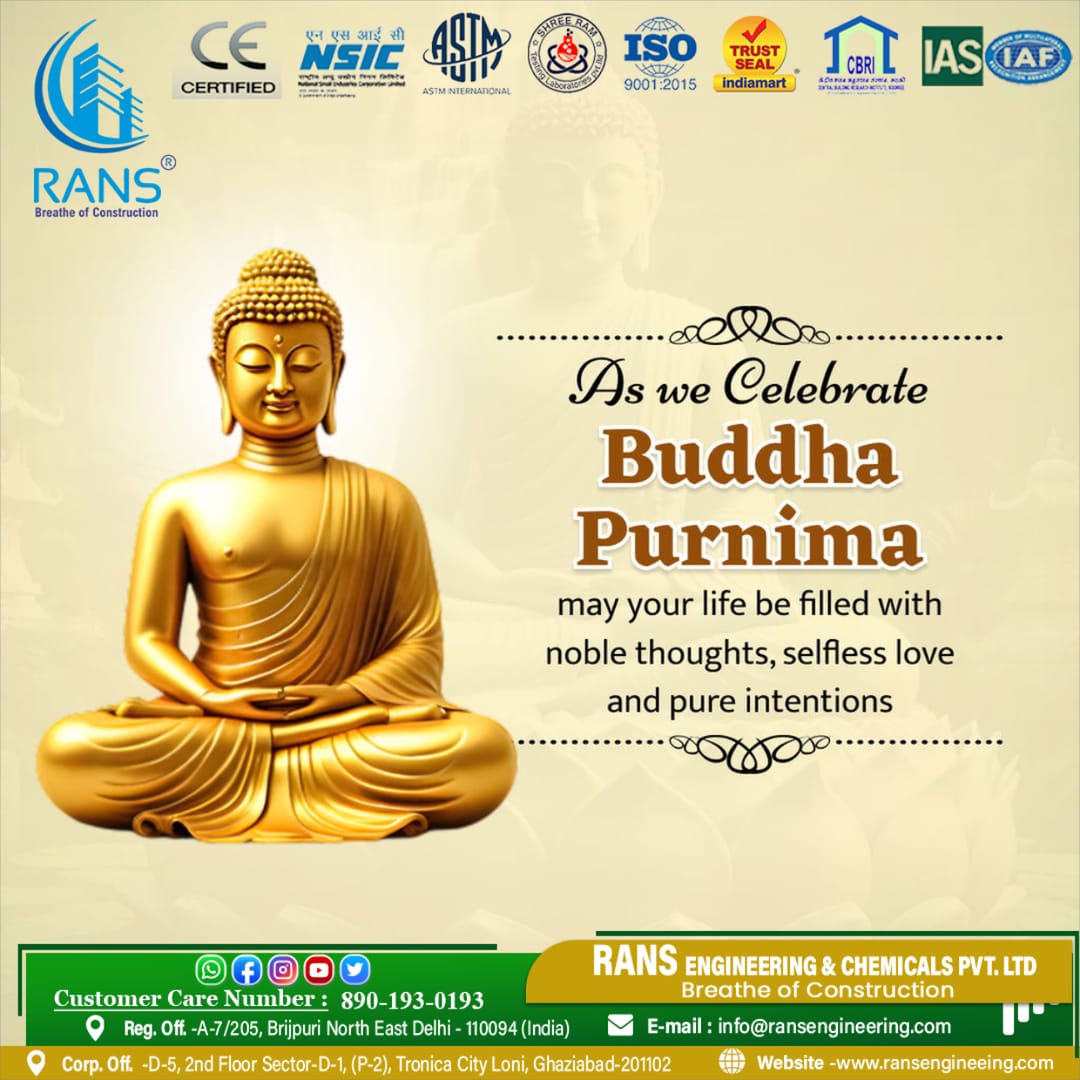 RANSEngineering's tweet image. As the Buddha taught stillness and strength,
RANS delivers both — in every waterproofing layer.
#RANSWaterproofing#PeaceAndProtection
#BuddhaPurnima
#InnerPeaceOuterStrength#BuiltByRans
#SealTheFuture#NomoreLeaks
#EngineeredToEndure#RansProtection
#SpiritualStrength#BuddhaWisdom