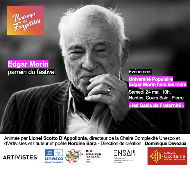 Nantes, les 24 et 25 Mai, Cours Saint-Pierre. Le temps d’un formidable week-end festif, le « Collectif Fragilités en Partage » vous invite à vivre des moments uniques, hors du temps… Découvrez le programme !printempsdesfragilites.com/index.php/bien…