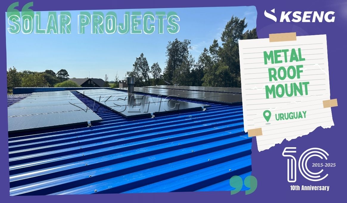 KsengSolar's tweet image. ☀️#KsengCases Another Metal Roof Mount from #KsengSolar is adding to #Uruguay in #SouthAmerica!🚀

Designed with fewer components for simplified installation, this cost-effective solution delivers long-term benefits for building owners.😀
#MetalRoof #Roofmount #Roofsolar #Gosolar