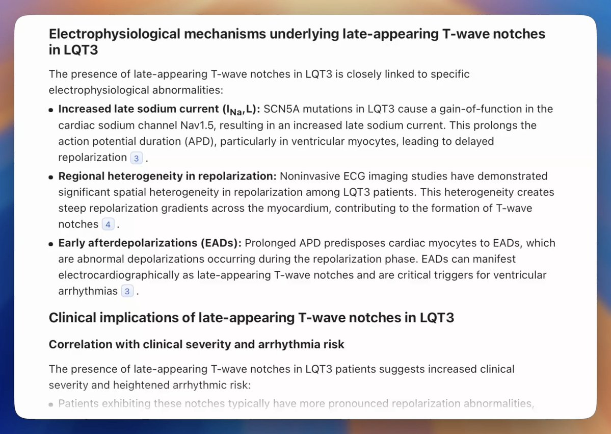 #AskPathway — What does the presence of late-appearing T-wave notches in LQT3 suggest?

pathway.md/ai/history/ab2…