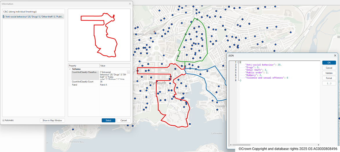 cadcorp's tweet image. Cadcorp #SIS9.1 further expands spatial analysis capabilities in latest Service Release | A range of new spatial statistics tools for identifying and analysing patterns and trends in crime data have been added to #SISDesktop bit.ly/3SnCWvA - #Spatialinsight