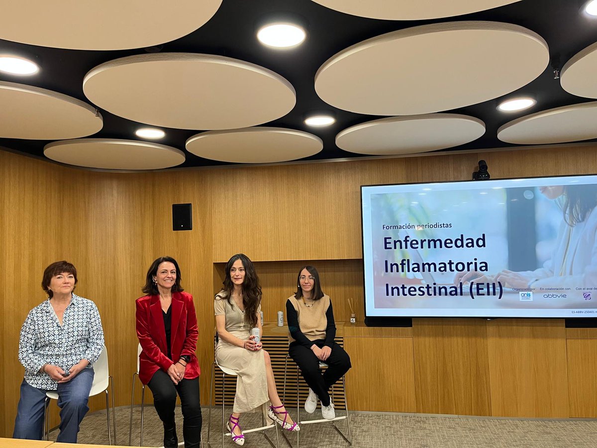 AbbVie España (@abbvie_es) on Twitter photo 📣 ¿Qué implica vivir con una Enfermedad Inflamatoria Intestinal?
Para resolver esta y otras preguntas, arranca una formación dirigida a periodistas organizada por <a href="/anisalud/">ANIS</a> en colaboración con <a href="/AbbVie_ES/">AbbVie España</a> y con el aval de <a href="/ACCU_Espana/">ACCU ESPAÑA</a>. 📣 ¿Qué implica vivir con una Enfermedad Inflamatoria Intestinal?
Para resolver esta y otras preguntas, arranca una formación dirigida a periodistas organizada por <a href="/anisalud/">ANIS</a> en colaboración con <a href="/AbbVie_ES/">AbbVie España</a> y con el aval de <a href="/ACCU_Espana/">ACCU ESPAÑA</a>.