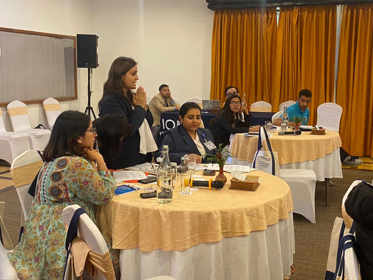 IOMnepal's tweet image. Promoting Fair &amp;amp; Transparent Migration Practices!
IOM Nepal &amp;amp; MoLESS held a 2-day orientation on Ethical Recruitment under #MBHRAsiaProgramme, engaging 34 reps from 15+ govt agencies to strengthen rights-based labour migration &amp;amp; align with global standards. #RegularPathways