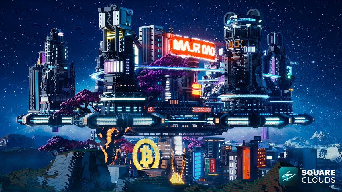 squarecloudsmc's tweet image. Majr Dao: Power Beyond the Grid
Futuristic City that looks small but more populated and busy then the most city nowadays. This cities are being powered by Antimatter Energy from "Elecity Port" Collaboration with LeadPro LLC 
Check our website: squarecloudsmc.com
Link in bio!