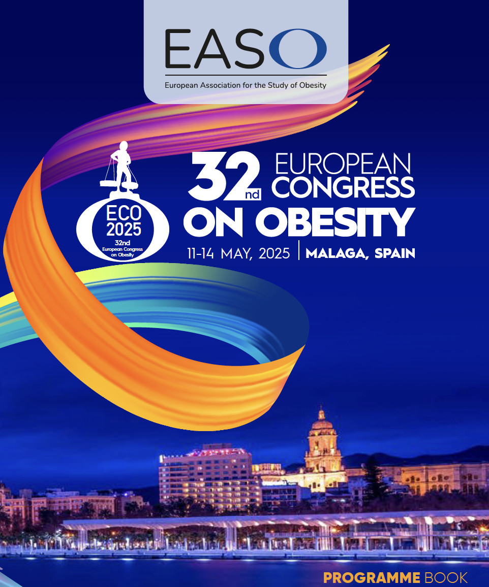 EASO_President (@easopresident) on Twitter photo Join the conversation at the 11:30 Abstract Sessions.
➡️ Environment and Policy
➡️ New Insights in Obesity Medications: SURMOUNT-5
➡️ Childhood Growth Patterns and Health Outcomes
<a href="/EmmaBoyland/">Prof. Emma Boyland</a> <a href="/AndreeaCiudin1/">Andreea Ciudin</a>
For full details: eco2025.org
#ECO2025 Join the conversation at the 11:30 Abstract Sessions.
➡️ Environment and Policy
➡️ New Insights in Obesity Medications: SURMOUNT-5
➡️ Childhood Growth Patterns and Health Outcomes
<a href="/EmmaBoyland/">Prof. Emma Boyland</a> <a href="/AndreeaCiudin1/">Andreea Ciudin</a>
For full details: eco2025.org
#ECO2025