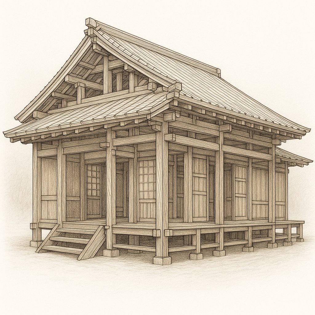 Japanese Traditional House Floor Plan
