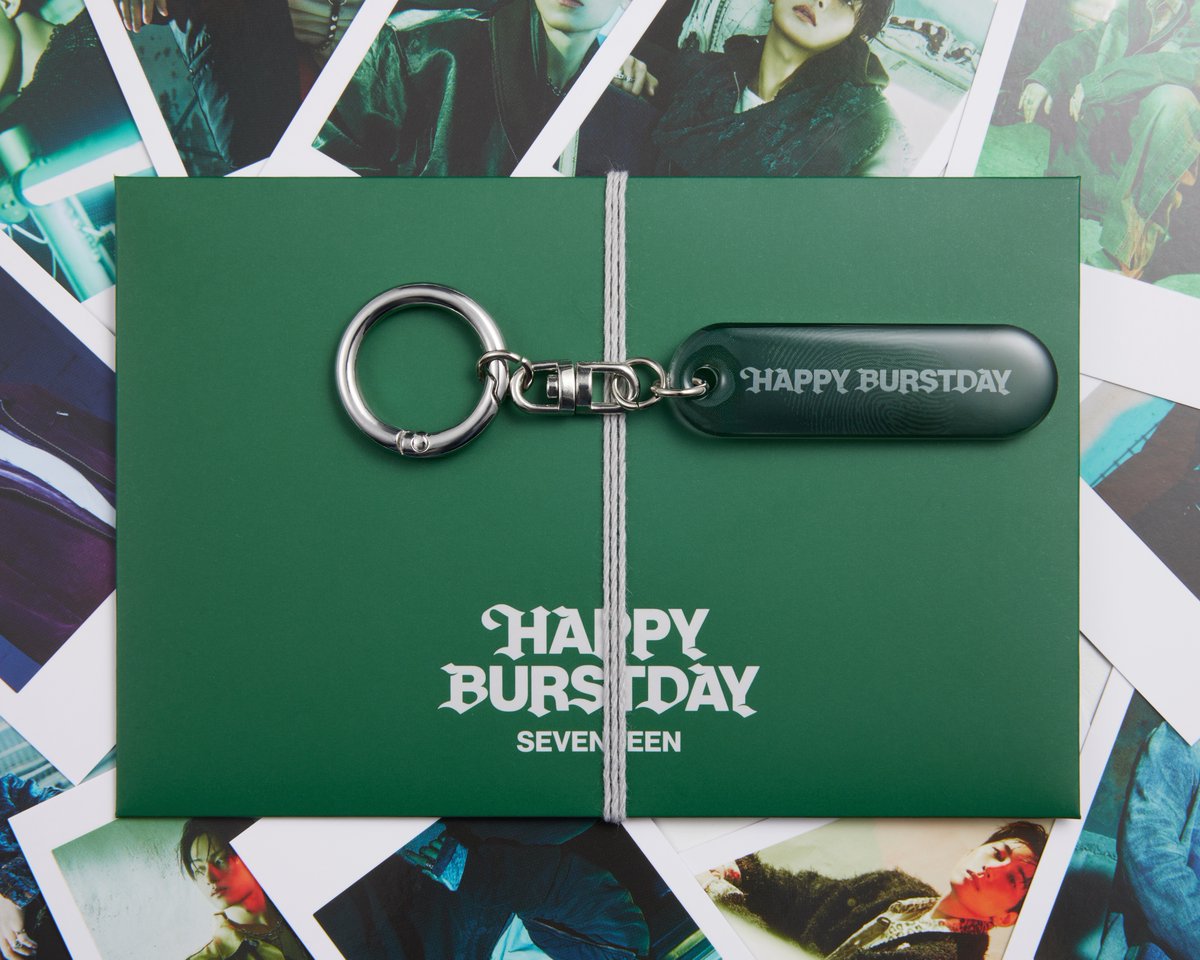 HYBE MERCH (@hybe_merch) on Twitter photo SEVENTEEN 5th Album
‘HAPPY BURSTDAY’ Merch.
🔑 Instant Photo & Acrylic Keyring Set (NEW ESCAPE VER.)
📍 Gabit Island — 2025.05.23 - 05.25
📍 <a href="/weverseshop/">Weverse Shop</a> — 2025.06.02 11AM (KST)
#SEVENTEEN #세븐틴
#HAPPY_BURSTDAY SEVENTEEN 5th Album
‘HAPPY BURSTDAY’ Merch.
🔑 Instant Photo & Acrylic Keyring Set (NEW ESCAPE VER.)
📍 Gabit Island — 2025.05.23 - 05.25
📍 <a href="/weverseshop/">Weverse Shop</a> — 2025.06.02 11AM (KST)
#SEVENTEEN #세븐틴
#HAPPY_BURSTDAY