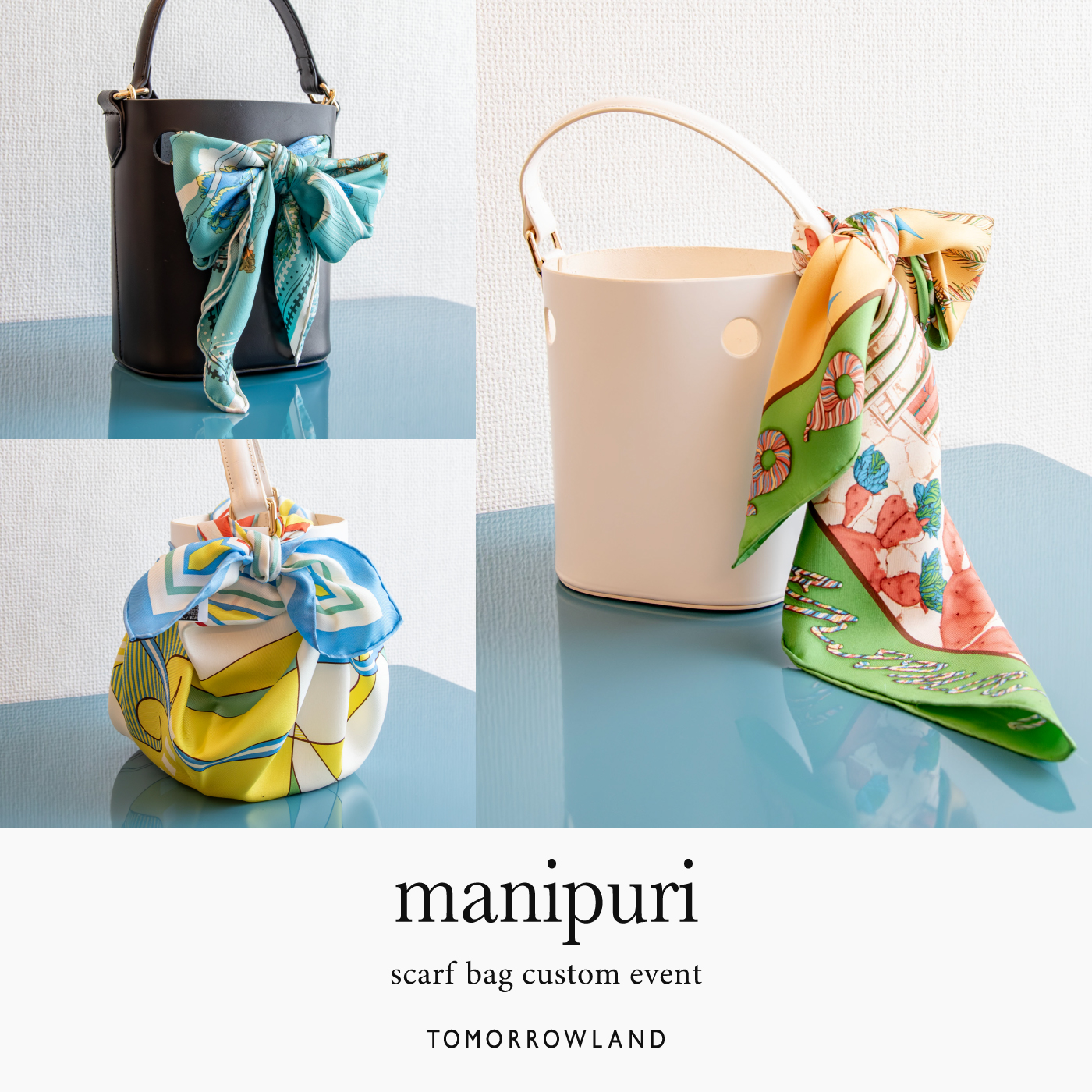 manipuri ハンドバッグ フルーツ柄 TOMORROWLAND GOODS manipuri ハンドバッグ フルーツ柄 TOMORROWLAND GOODS