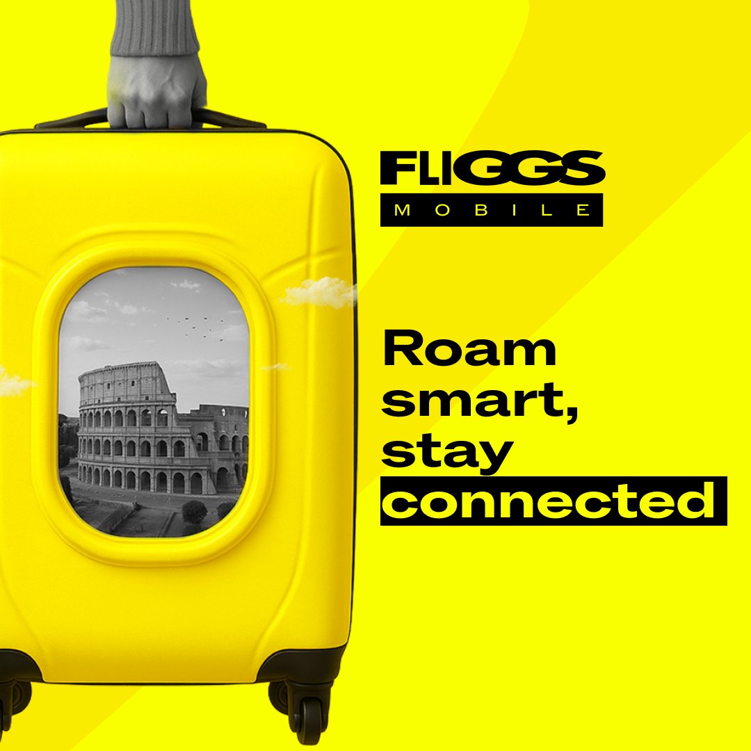 ✈️ Headed out of the country? Don’t stress about your phone bill.
With fliggs mobile, adding roaming is as easy as packing your passport.   📲🧳
    ✅ No surprise charges
    ✅ Perfect for spontaneous trips 
    ✅ Stays flexible

fliggsmobile.com/roaming
#TravelHack