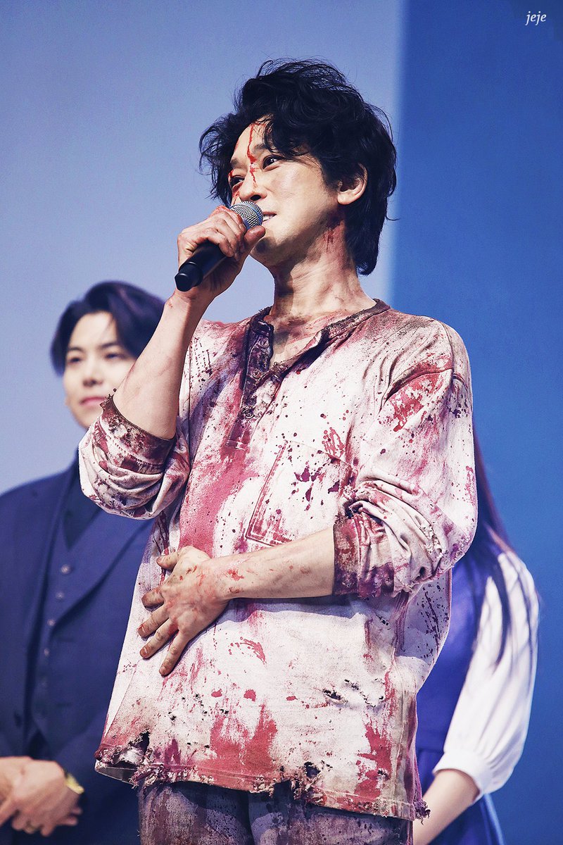 250426밤 연극 시련 막공 무대인사
존 프락터 강필석 배우님 🌀🎤

#시련 #강필석