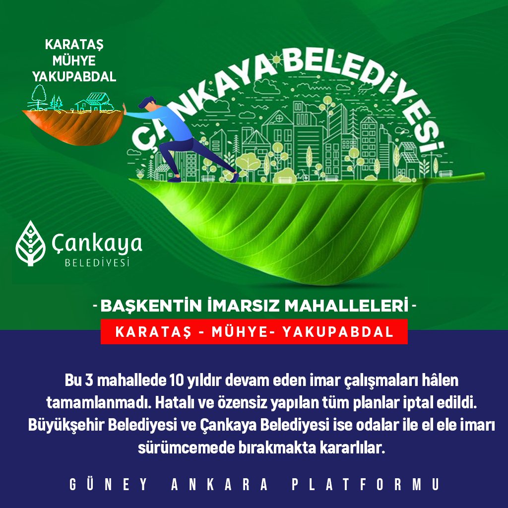 guney_ankara's tweet photo. Karataş, Mühye ve Yakupabdal imarı 10 yıldır bitirilmiyor ama emlak vergisi mesajları gelmeye devam ediyor. 

Alınmayan hizmetin vergisi olur mu?

@hcanguner @mansuryavas06 https://t.co/49Y9Ti9hDv