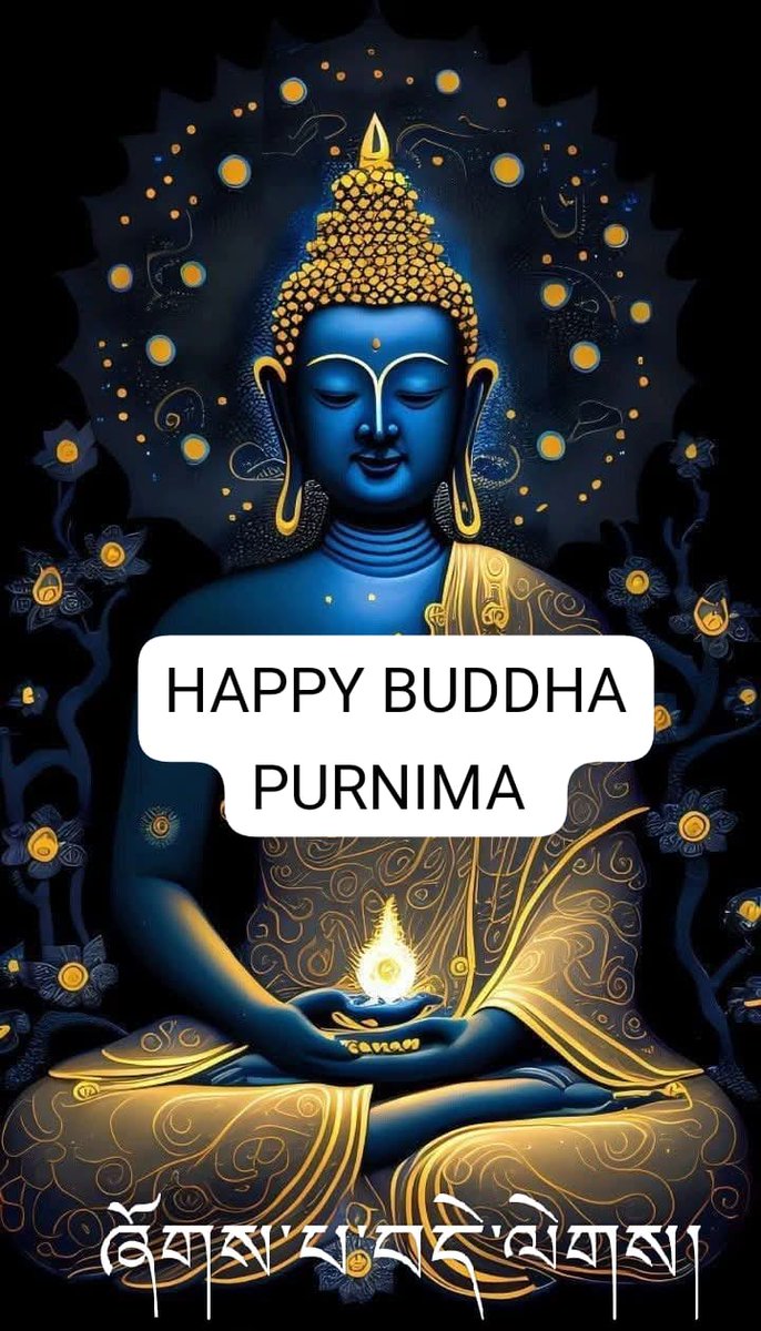 niranmysore's tweet image. Happy Buddha Purnima.