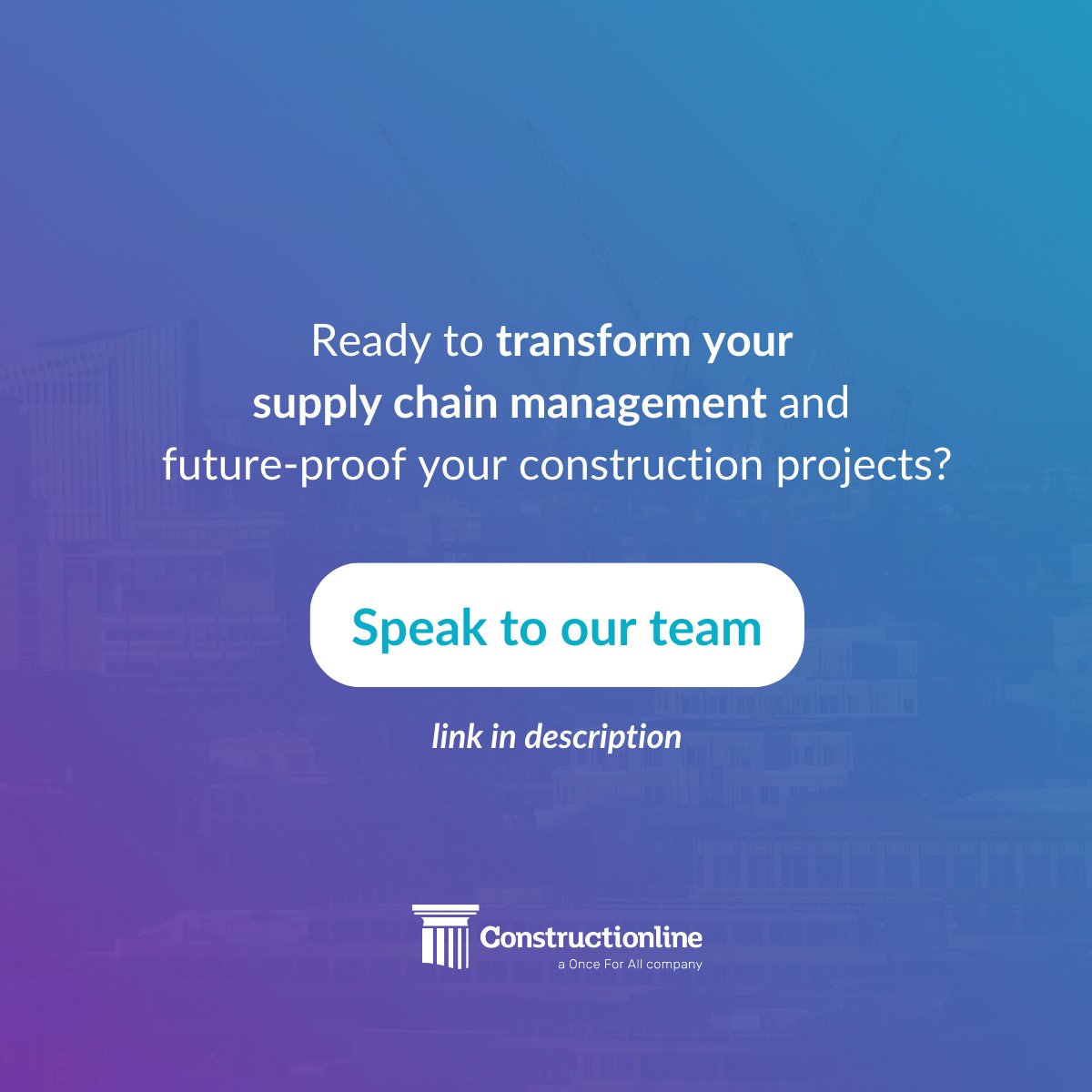 constructline's tweet image. Does your supply chain have the right ESG credentials? Or comply by Modern Slavery laws?
We offer #ConstructionSupplyChainManagement tools to help streamline your procurement processes
Learn more 👉 ow.ly/X7kg50ViS2A