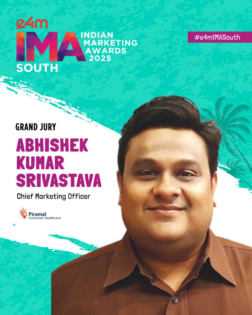 e4mevents's tweet image. 💖 With great pride and heartfelt appreciation, we welcome the distinguished leaders joining the Grand Jury of #e4mIMASouth 2025!

👉 Register now: bit.ly/3CPNVK7

#e4mIMASouth2025 #e4mAwards #MarketingExcellence #GrandJury #BrandLeaders #ThankYou #MarketingWithHeart