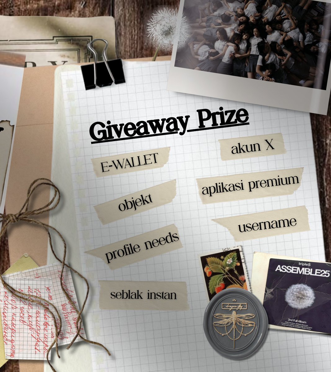 ᅠ  
Rebellion doesn’t mean fate, but let’s looking towards to the precious life. This is your divine odds to get a 𝘀𝗽𝗲𝗰𝗶𝗮𝗹 𝘀𝘂𝗿𝗽𝗿𝗶𝘀𝗲 that could change your life with us. To get it, obey the existing precept. No violations allowed! ✶˖
ᅠ