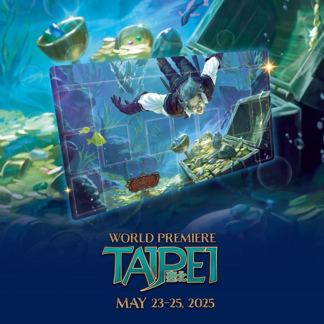 X marks the spot at World Tour: Taipei! If you’re brave enough to face the tides, the Sunken Treasure playmat awaits you on the High Seas World Premiere prize wall! 💎

Event Packages are almost sold out, get yours today! 👇
lgdevents.com/events?page=1&…