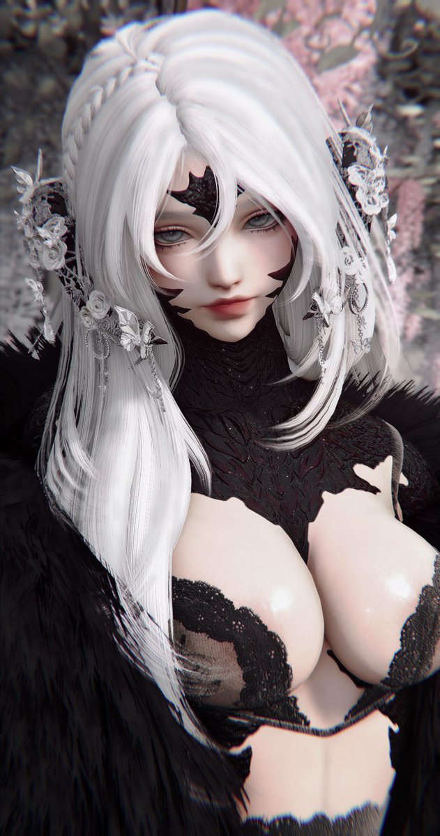 A gaze that lingers.