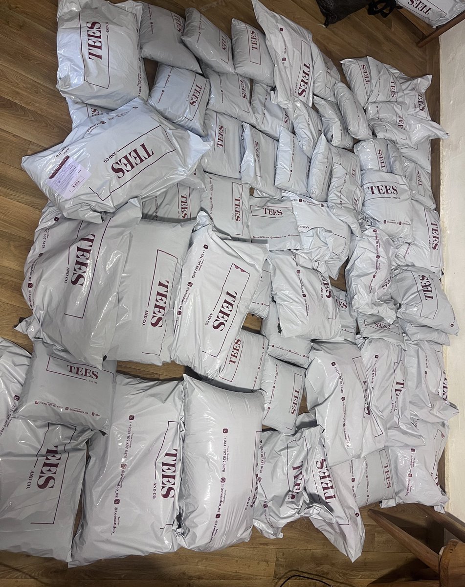 Thank you all for the massive love and orders last week. We see you &amp; appreciate you big time!

Deliveries are going out already, and everyone will get their orders soon.
If yours has landed,  how are the tees feeling? Let us know!

Let’s make this another great week at Tees &amp;