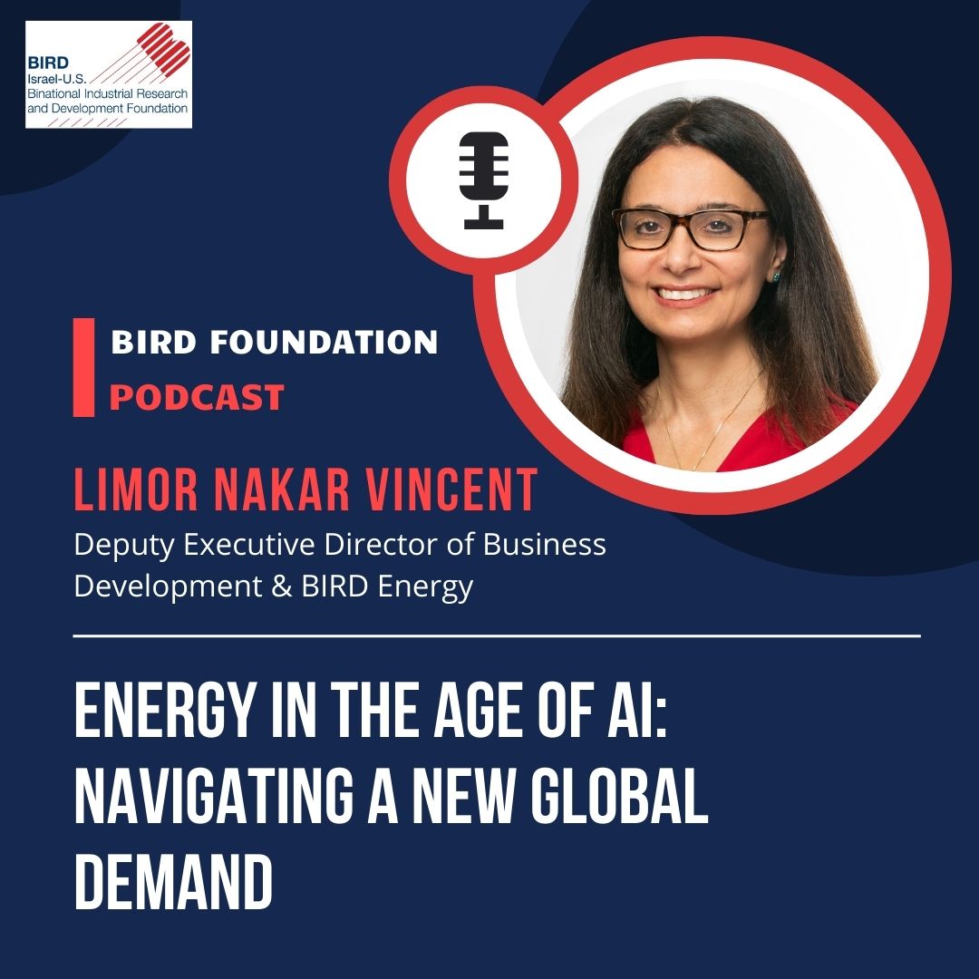 BIRD Foundation (@birdfoundation1) on Twitter photo AI is driving surging energy demand - and nuclear is back in the conversation. On a recent podcast, BIRD's <a href="/LimorNakar/">Limor Nakar Vincent</a> breaks down the shift and how BIRDEnergy is helping shape flexible U.S.-Israel solutions.
🎙️ Listen (Hebrew): bit.ly/3y8U7nZ AI is driving surging energy demand - and nuclear is back in the conversation. On a recent podcast, BIRD's <a href="/LimorNakar/">Limor Nakar Vincent</a> breaks down the shift and how BIRDEnergy is helping shape flexible U.S.-Israel solutions.
🎙️ Listen (Hebrew): bit.ly/3y8U7nZ