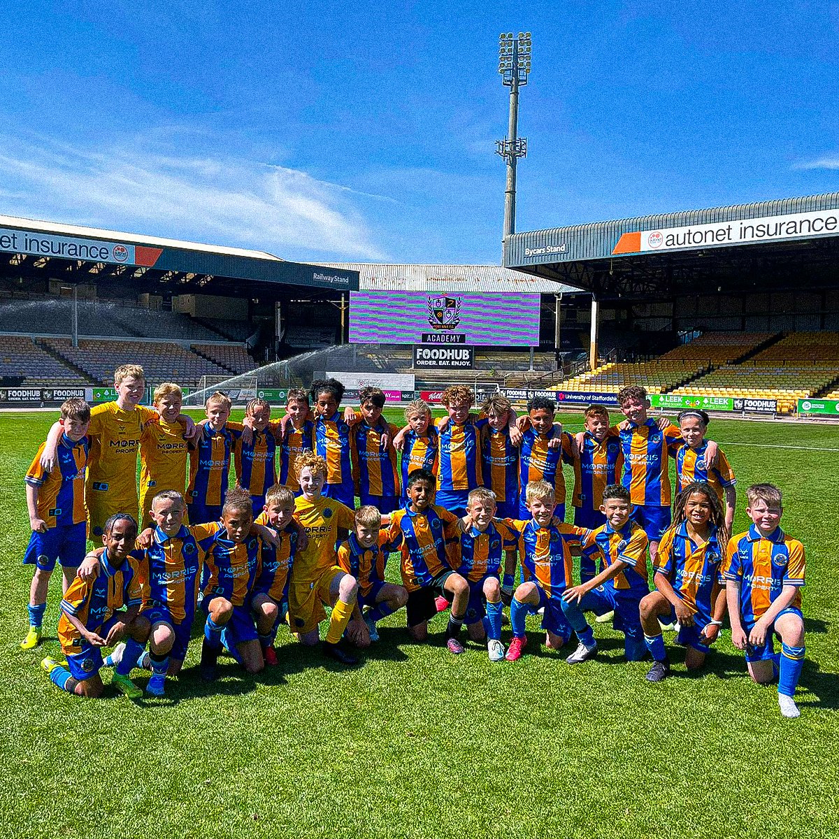 Yesterday there was another round of stadium games for the Foundation Phase as we travelled to Vale Park with our under-9s, 10s and 11s 🙌🏼