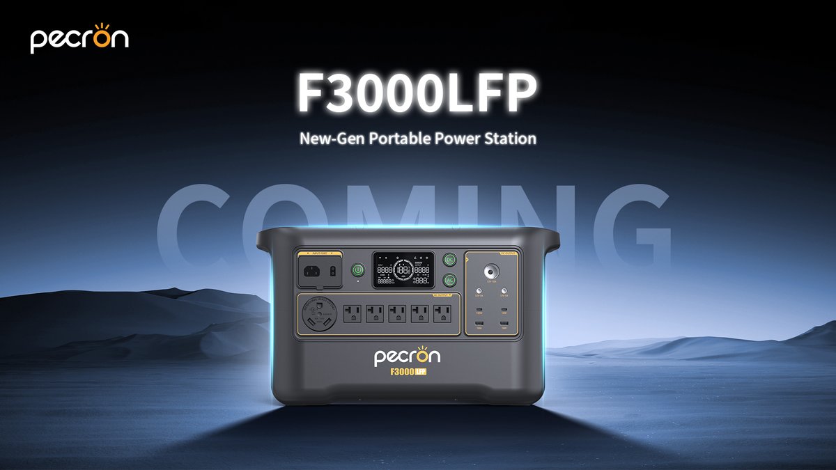 pecron_official's tweet image. The Secret is Out Soon… 🤫
⚡ Bigger capacity. Faster charging. Next-level durability.
👀 Want a sneak peek? Follow for the exclusive reveal!
🔋 #PECRON F3000LFP – Coming to redefine power.
#PowerHouse #SolarGenerator #EmergencyBackup #TechTeaser #PowerAnywhere #LifePo4Battery…