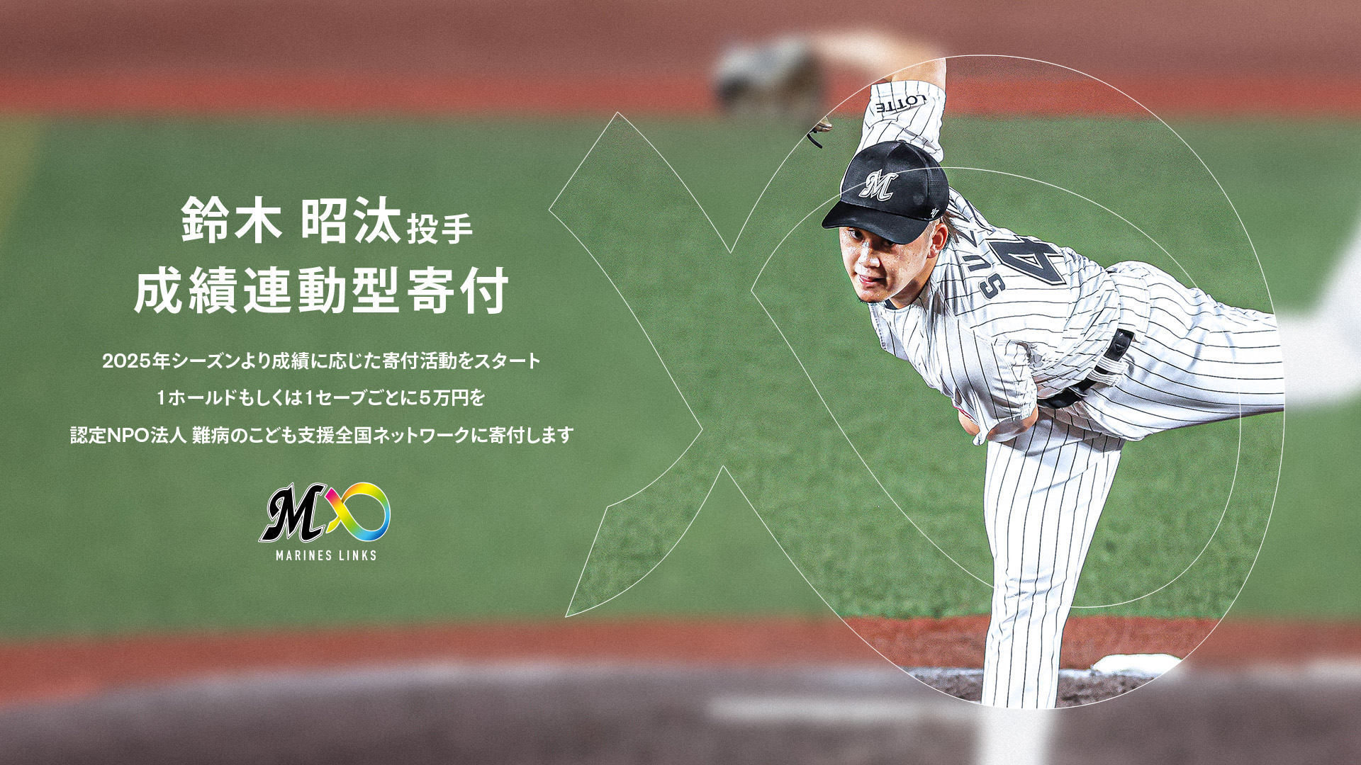 千葉ロッテマリーンズ　鈴木 昭汰選手　支給品グローブ 熱い販売 千葉ロッテマリーンズ メルカリ - 支給品グローブ 昭汰