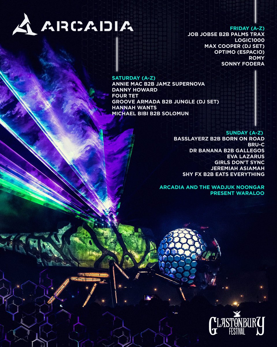 The Dragonfly returns <a href="/glastonbury/">Glastonbury Festival</a>