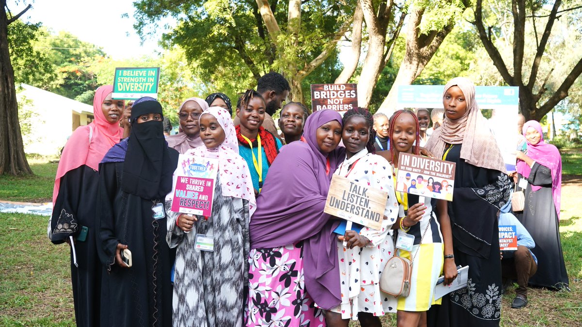 Kenya Muslim Youth Alliance (@kmya254) on Twitter photo Strength in Diversity
#youth4peaceandtolerance #JISRA #FoRB
<a href="/FaithtoActionet/">Faith to Action Network</a> <a href="/jisrake/">JISRAKE</a> <a href="/Mensenmissie/">Mensen met een Missie</a> Strength in Diversity
#youth4peaceandtolerance #JISRA #FoRB
<a href="/FaithtoActionet/">Faith to Action Network</a> <a href="/jisrake/">JISRAKE</a> <a href="/Mensenmissie/">Mensen met een Missie</a>