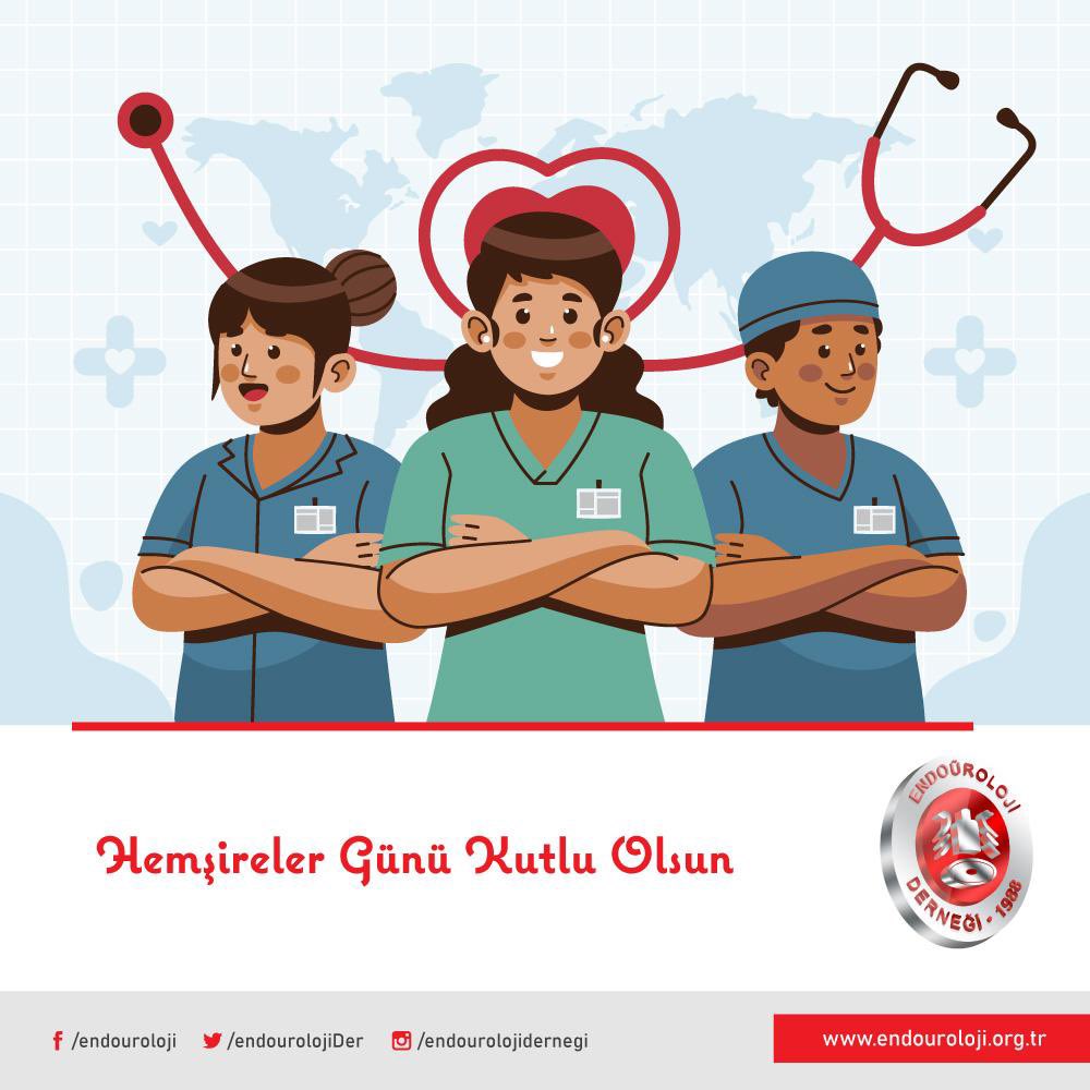12 Mayıs Hemşireler Günü 
İnsan hayatına dokunan, gecesini gündüzüne katan, her koşulda yanımızda olan tüm hemşirelerimizin Hemşireler Günü kutlu olsun.
<a href="/EndourolojiDer/">Endoüroloji Derneği</a> 

#HemşirelerGünü #12Mayıs #TeşekkürlerHemşireler