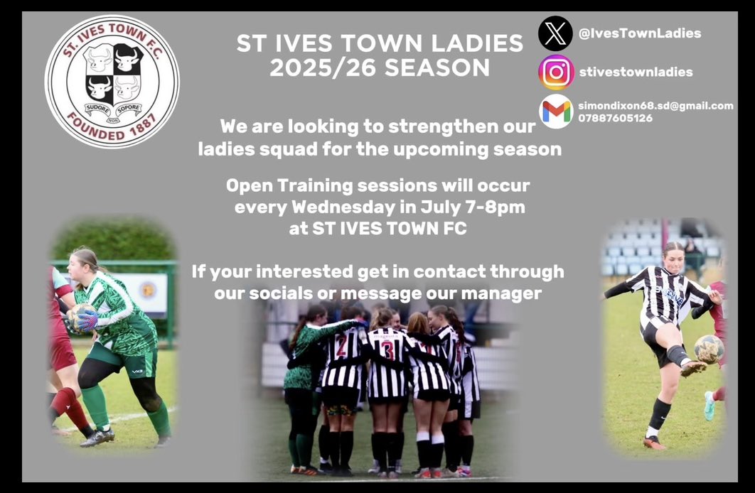 St Ives Town FC Ladies tweet media