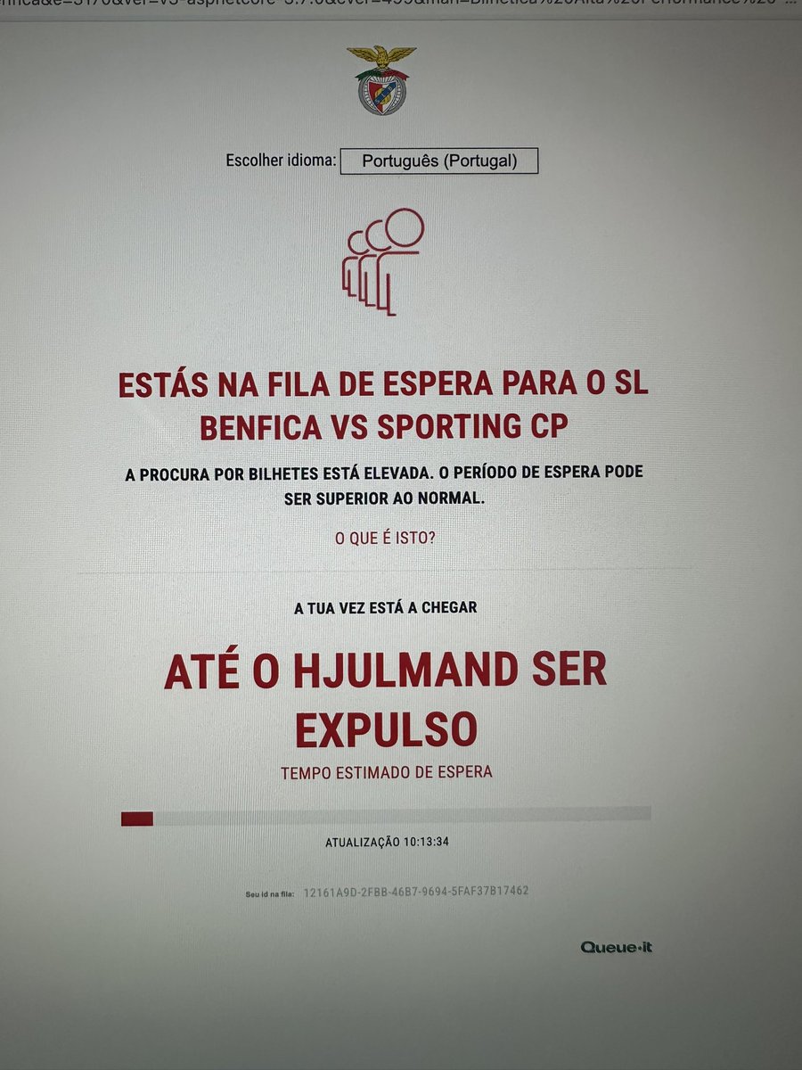 Vai demorar...