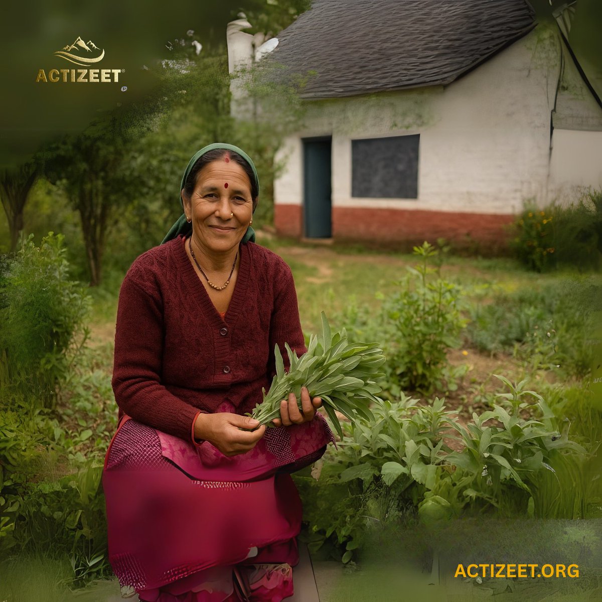 actizeet's tweet photo. 🌿 From Herbal Garden to Classroom: Shanta Devi’s Journey 📚
Imagine this: You’re a mother of two in a remote Himalayan village. Your hands know the earth better than textbooks. You’ve grown up around herbs, but school was never part of your story.
That was Shanta Devi’s life—until she dared to rewrite it.
With nothing but determination and support from her ACTIZEET community, she transformed her herbal wisdom into classroom knowledge. 🌱✏️
Today, she’s not just cultivating herbs—she’s cultivating young minds.
Her journey is a powerful reminder that it’s never too late to learn, and never too late to lead. If you’ve ever felt held back by circumstances, Shanta’s story will inspire you to grow—no matter your age or background.

👉 Read the full story of courage and transformation:
 https://t.co/WWWiuYvPrY

#ACTIZEETCares #ShantaDevi #HerbalWisdom #WomenEmpowerment #RuralIndia #StoryOfChange #AyurvedaInAction #LifelongLearning #ACTIZEET #CSRIndia #IndiaStories