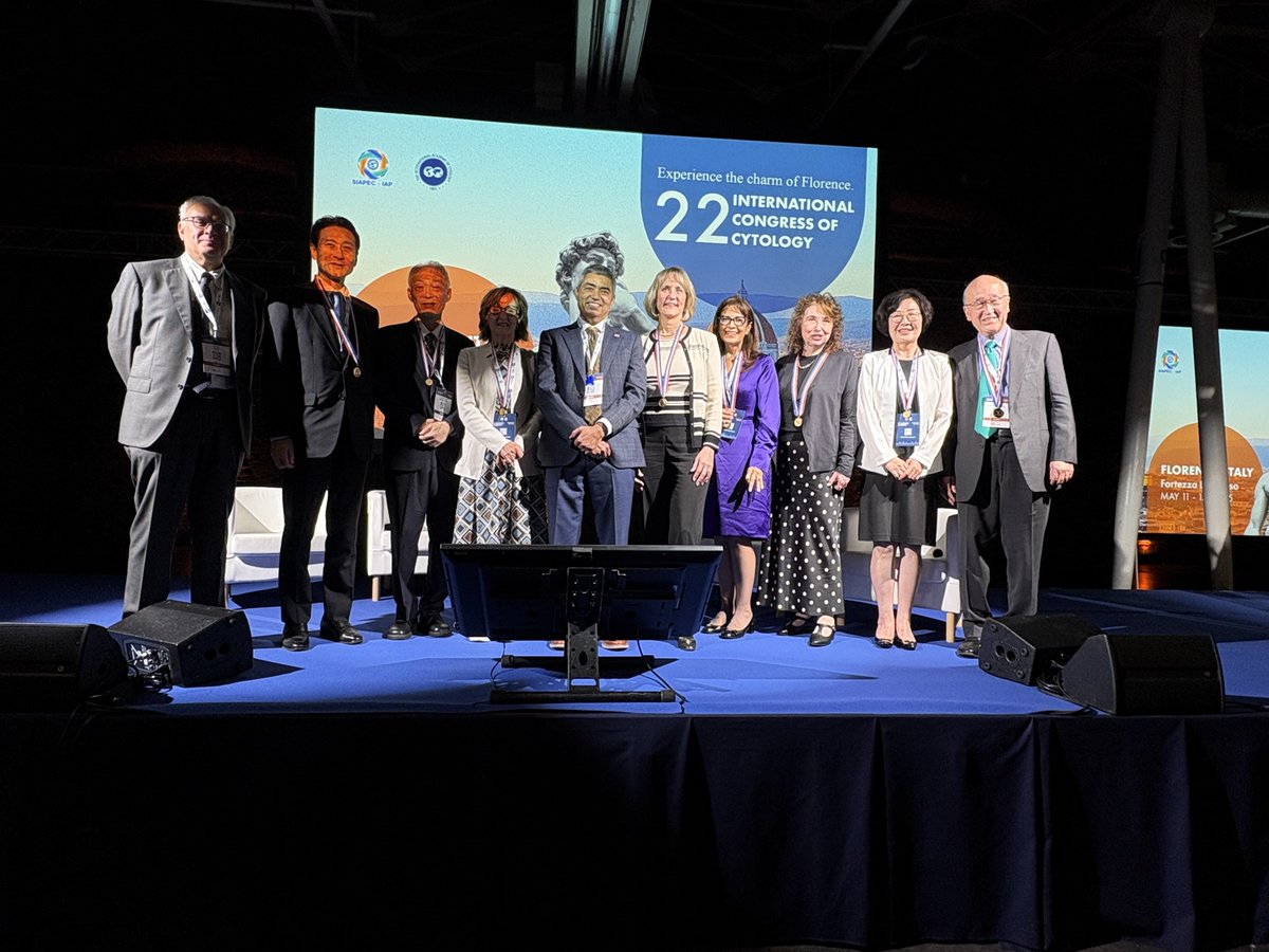 International Academy Cytology (@iacytology) on Twitter photo #IACcongress Congratulations to the 2025 IAC Award Winners: Prof. Pamela Michelow, Dr. Esperanza Teuzaba, Dr. <a href="/marthabpitman/">Martha B. Pitman,MD</a>, Dr. Yukitoshi Satoh, Dr. Robert Y. Osamura, Prof. Hwa-Jeong Ha, Dr. Enrica Bresaola, Dr. Sadayuki HIROI, Dr. <a href="/aakasharmand/">Zubair Baloch</a> #IACcongress Congratulations to the 2025 IAC Award Winners: Prof. Pamela Michelow, Dr. Esperanza Teuzaba, Dr. <a href="/marthabpitman/">Martha B. Pitman,MD</a>, Dr. Yukitoshi Satoh, Dr. Robert Y. Osamura, Prof. Hwa-Jeong Ha, Dr. Enrica Bresaola, Dr. Sadayuki HIROI, Dr. <a href="/aakasharmand/">Zubair Baloch</a>