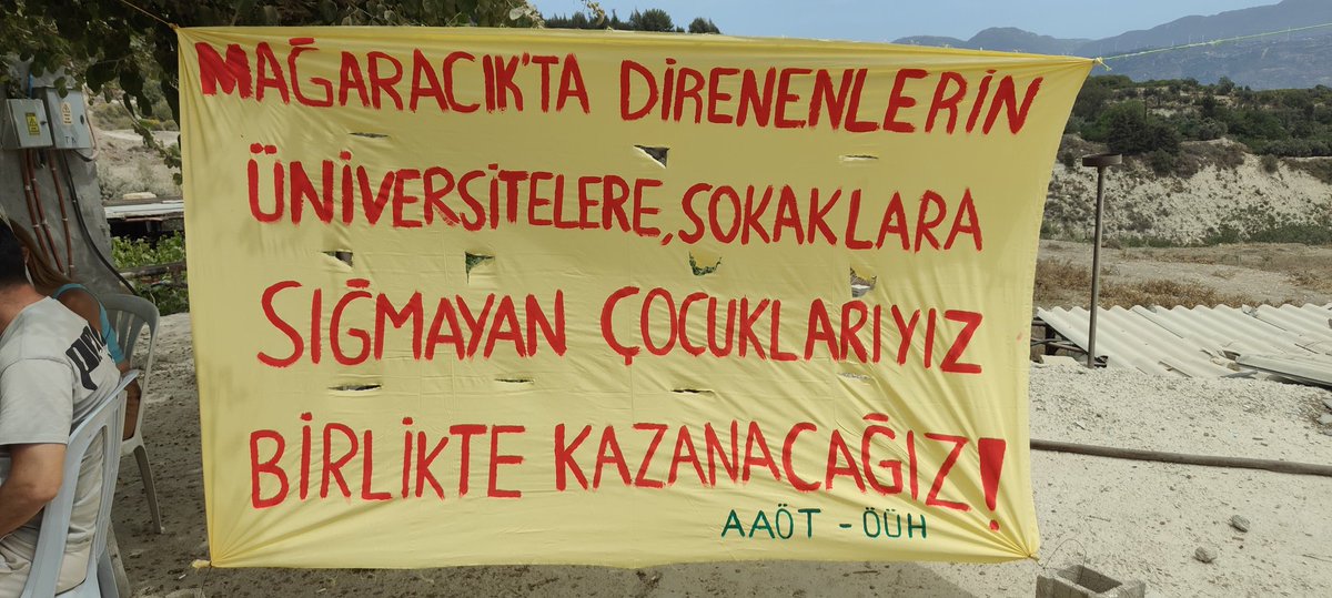 📍Mağaracık

Mağaracık'ta direnenlerin üniversitelere, sokaklara sığmayan çocuklarıyız.
Birlikte kazanacağız!