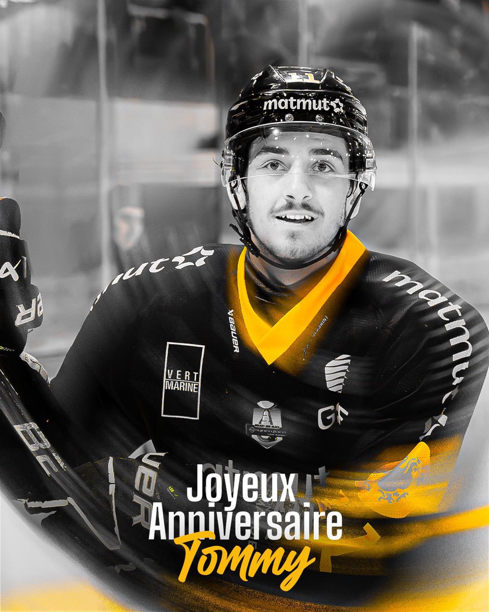 Nous souhaitons un joyeux anniversaire à notre jeune attaquant Français Tommy Perret qui fête aujourd’hui ses 22 ans !🐲