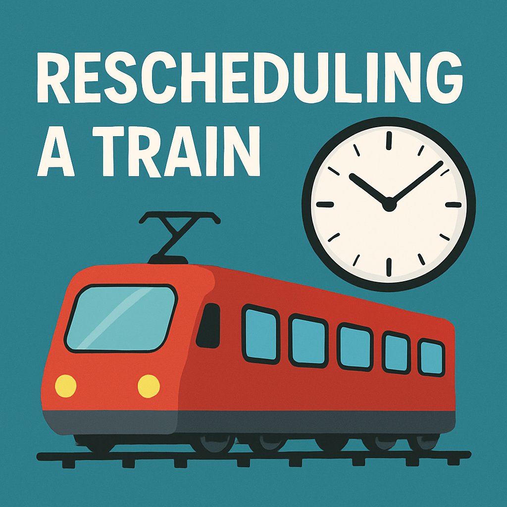 drmvijayawada's tweet photo. Rescheduling of Train 🚇🕐
Train No. 12710 Secunderabad - Gudur Simhapuri Express, scheduled to depart Secunderabad at 22.05 hrs today, i.e., 12.05.2025, is rescheduled to depart at 01.05 hrs on 13.05.2025 due to the late running of its pairing train.
#TrainRescheduling #SimhapuriExpress #Gudur #Secunderabad
@SCRailwayIndia @RailMinIndia