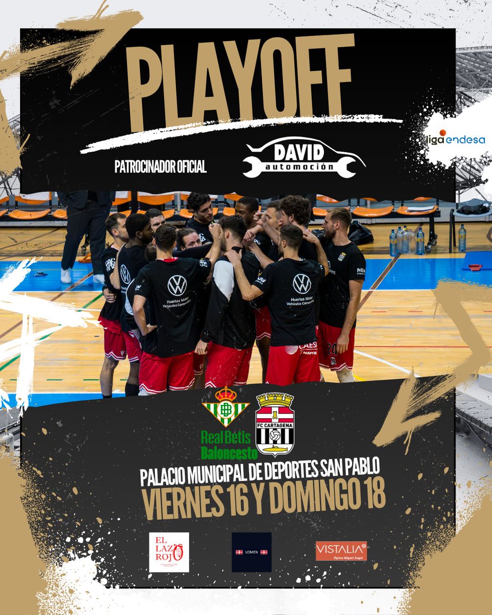 FondoSur (@fondo_sur7) on Twitter photo 🤗 ¡Ya podemos decirlo! ¡Fondo Sur quiere estar en esta nueva cita histórica del baloncesto!
❤️Agradecidos nuevamente a <a href="/AutomocionDavid/">David Automoción</a> que se convierte en PATROCINADOR OFICIAL Playoff Fondo Sur.
También, agradecer a #LomenCartagena #LazoRojo y #OpticaMiguelAngel 🤗 ¡Ya podemos decirlo! ¡Fondo Sur quiere estar en esta nueva cita histórica del baloncesto!
❤️Agradecidos nuevamente a <a href="/AutomocionDavid/">David Automoción</a> que se convierte en PATROCINADOR OFICIAL Playoff Fondo Sur.
También, agradecer a #LomenCartagena #LazoRojo y #OpticaMiguelAngel