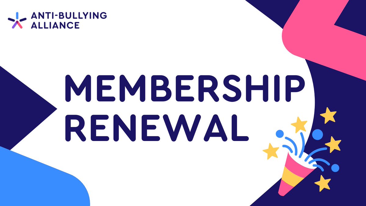 Anti-Bullying Alliance #AntiBullyingWeek (@abaonline) on Twitter photo Membership Renewal Alert🎉🙌
A massive thank you <a href="/DSAInfo/">Down's Syndrome Association</a> for renewing your membership. Your involvement in the Anti-Bullying Alliance helps us unite against bullying! 💚
Find out more about becoming a member today: bit.ly/membershipaba Membership Renewal Alert🎉🙌
A massive thank you <a href="/DSAInfo/">Down's Syndrome Association</a> for renewing your membership. Your involvement in the Anti-Bullying Alliance helps us unite against bullying! 💚
Find out more about becoming a member today: bit.ly/membershipaba
