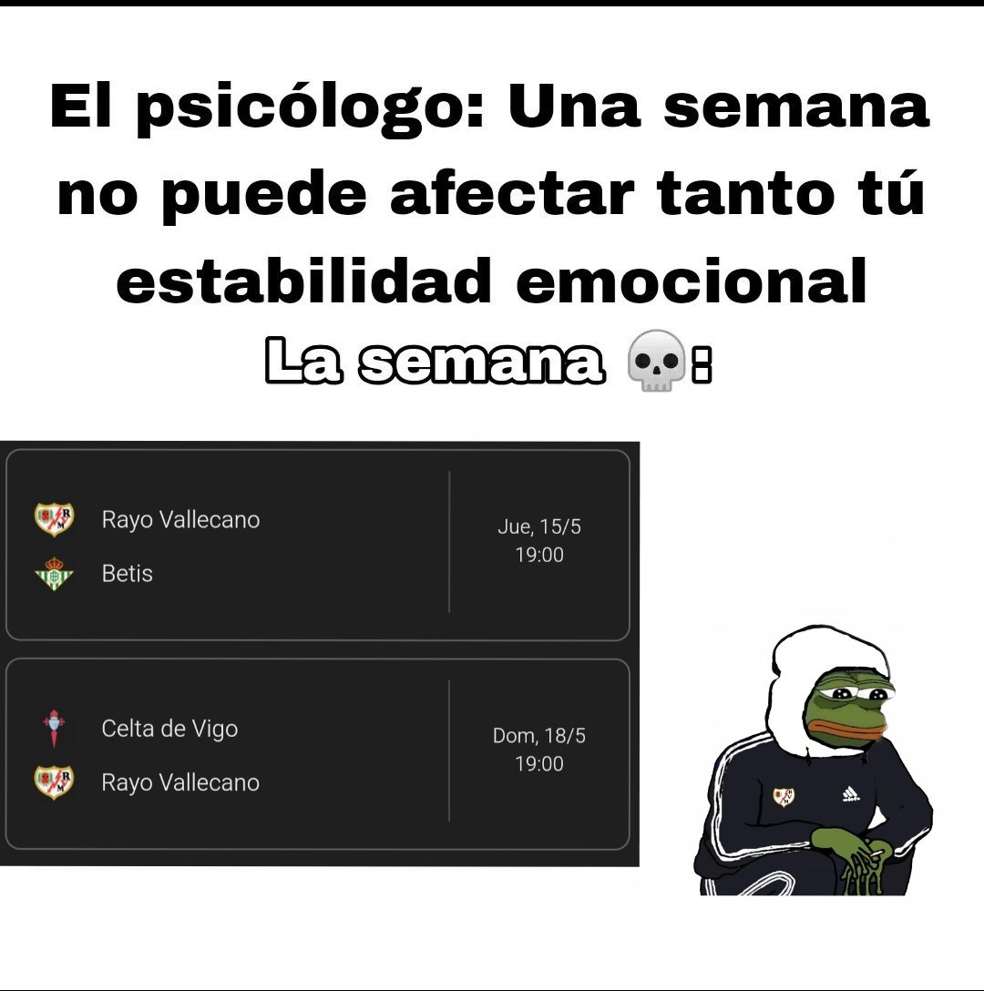 Confíen por mí porque yo no lo hago. Ahora o nunca ⚡