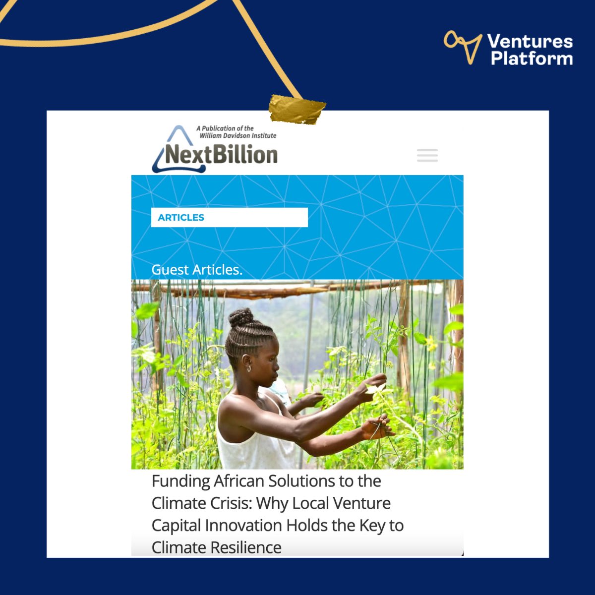 Africa’s climate clock is ticking - but so is its opportunity to lead.

According to the UN, by 2054, Sub-Saharan Africa’s population is projected to rise by 79%, putting millions more at direct risk of climate shocks. Traditional aid can’t keep up - and in many cases, it’s