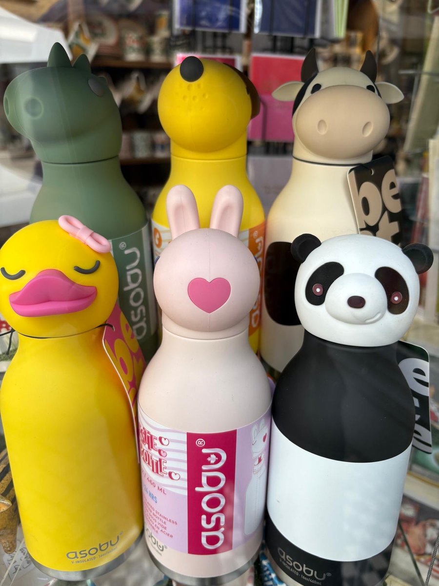 We are loving these new kids Bestie water bottles by Asobu! You can find them on our website (link in Bio) or visit our Richmond store. #hydration 🥤