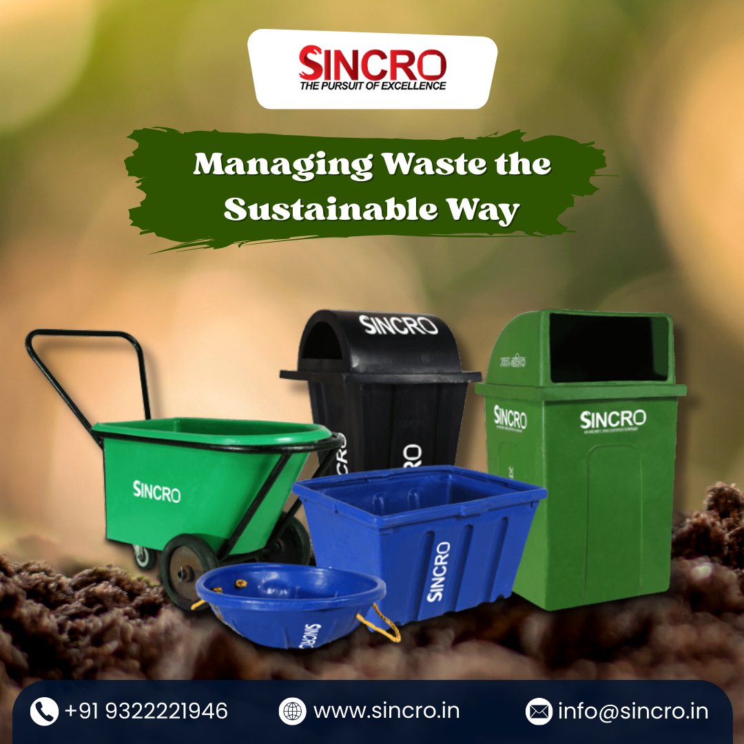 sincrotanks's tweet image. Prevent leaks. Protect the environment. Perform with confidence ♻️✨

Shop Now : sincro.in/waste-manageme…

#WasteManagement #SustainableStorage #spacesaving #smartstorage #sincro #mumbai #india #secureStorage #waterStorage #watertank #sincrowaterstoragetanks #waterstoragetanks