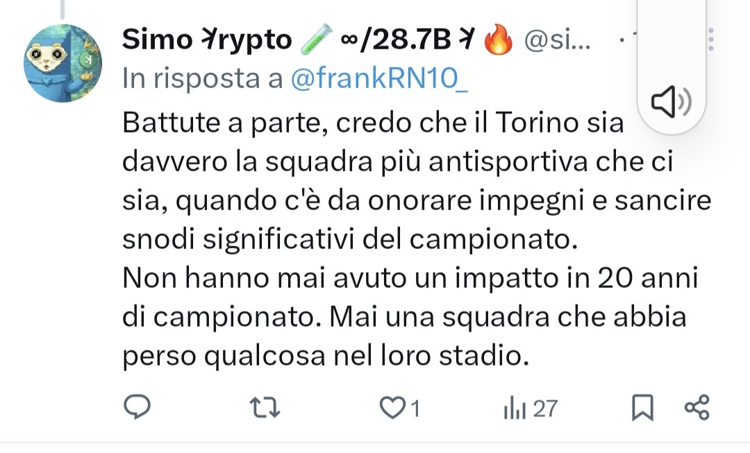 giabro1960's tweet photo. Poi mi tocca leggere pure sti post di tal @simogattok (che sarà un bimbo e di calcio e storia sa poco o nulla)w ammettere che grazie a #UrbanoCairo da 20 anni abbiamo perso ogni identità di ciò che era il #AcTorino .
Cairo ti auguro il peggio https://t.co/qWwbrUwnah