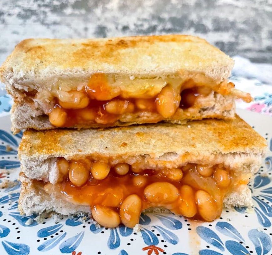Cheese and Beans Toastie