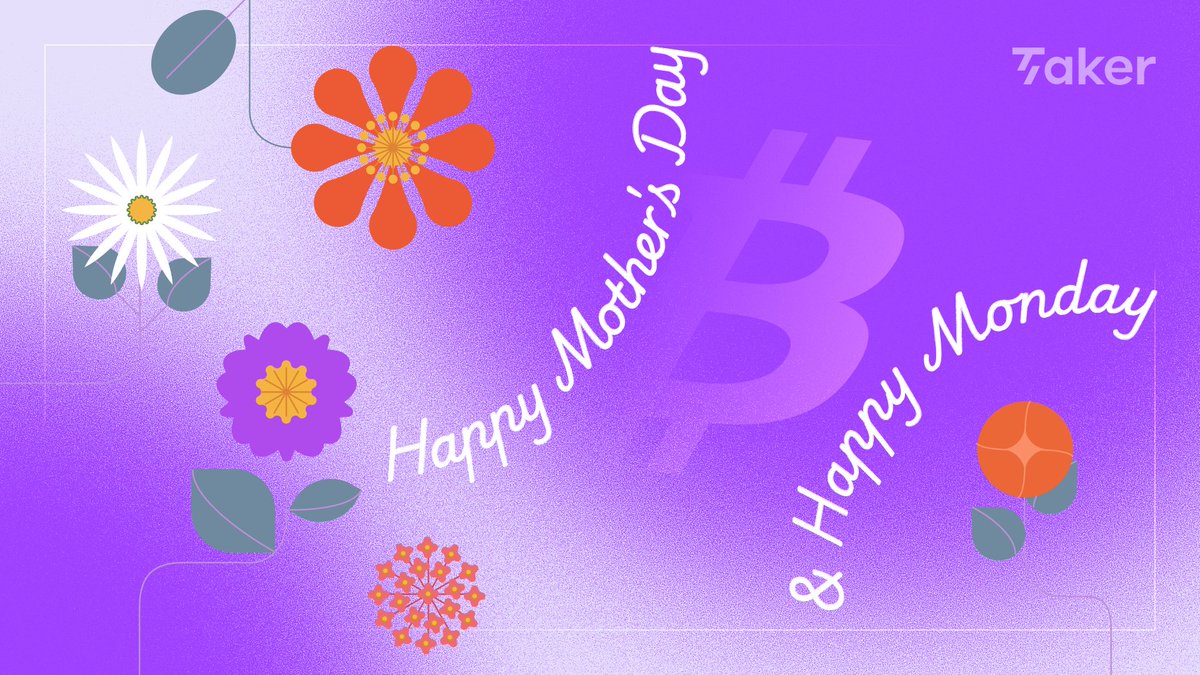 Taker (@takerprotocol) on Twitter photo Happy Mother's Day & Happy Monday!
Snag 10,000 Taker Diamonds by completing the quizzes: sowing.taker.xyz/detail/11
HINTs & BIG News about BTC from past days:
🟠 <a href="/saylor/">Michael Saylor</a>'s weekend post on the orange dot Bitcoin tracker hints at another Bitcoin purchase announcement! 📈
🟠 Fast Happy Mother's Day & Happy Monday!
Snag 10,000 Taker Diamonds by completing the quizzes: sowing.taker.xyz/detail/11
HINTs & BIG News about BTC from past days:
🟠 <a href="/saylor/">Michael Saylor</a>'s weekend post on the orange dot Bitcoin tracker hints at another Bitcoin purchase announcement! 📈
🟠 Fast