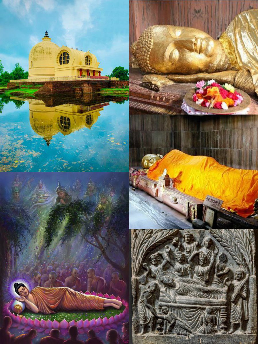 dailydosedhamma's tweet photo. 🪷On this Vesak/Vaishakh Full Moon🌕:12/05/25🪷

🙏🏽🙇🏻I prostrate thrice to the Tathagat Arhant Samyak Sambuddha on his Mahaparinirvana 🙇🏻🙏🏽

🙏🏽Namo Tassa Bhagavato Arahato Sammā
Sambuddhassa 🪷☸️

May All beings realise the eight fold path☸️
🙏🏽🐘🪷☸️🦁🐍⚔️

#Buddha #Buddhism https://t.co/Dgr5HeWgby